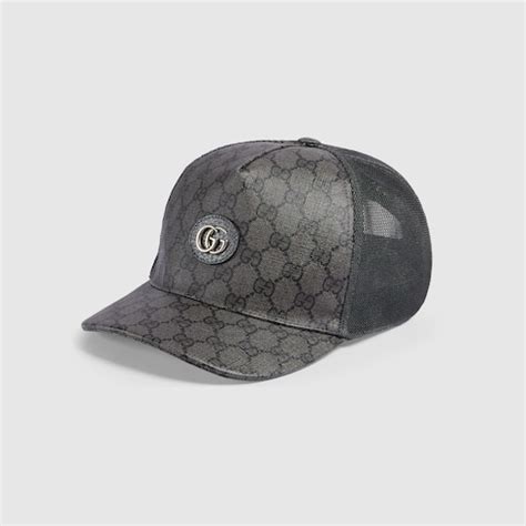 gucci casquette gris|Casquette en toile GG en gris – Gucci .